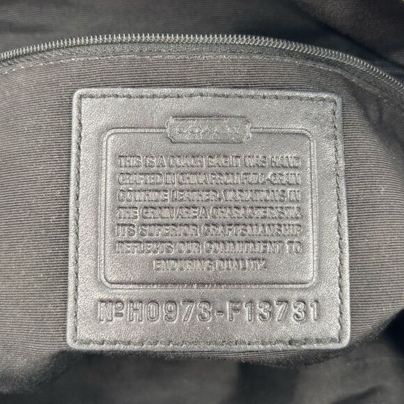 Coach Silver Metallic Pewter Soho Buckle Hobo Shoulder Bag  F13731 Y2K - Picture 6 of 7